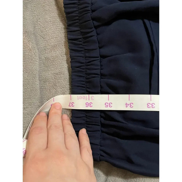 NWT J. Crew Size 8 Jamie Pant Trousers Navy Blue Professional Business Formal - Picture 8 of 9